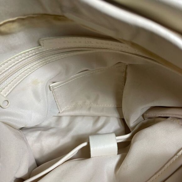 Vintage Wilson Leather 1899 Beige soft leather small shoulder bag. - Picture 12 of 16